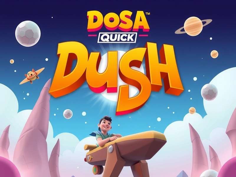 Dosa Quick Dash Game Banner